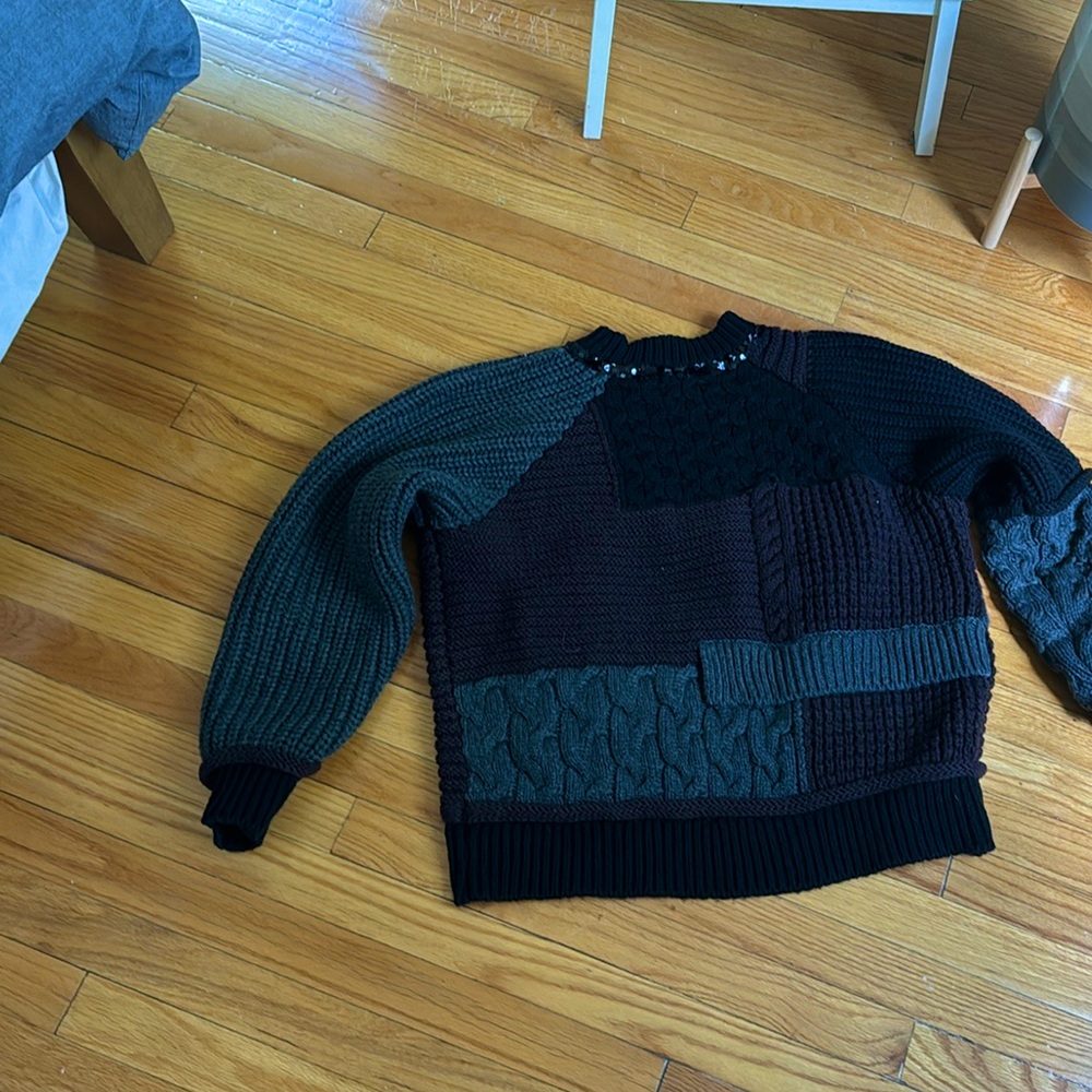 Zara Studio limited item winter oversized sweater, size S